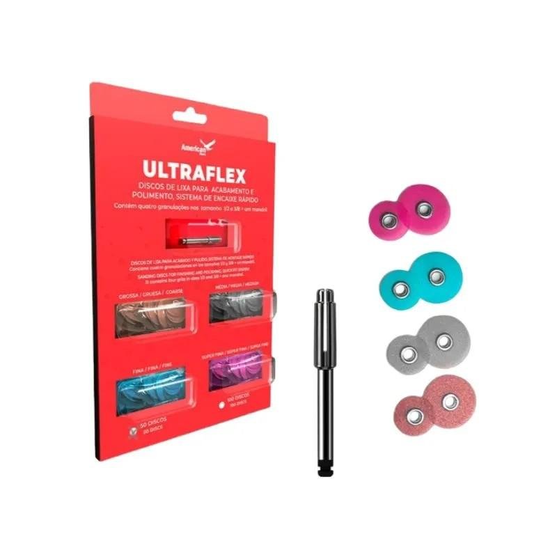 Kit Disco De Lixa Ultraflex