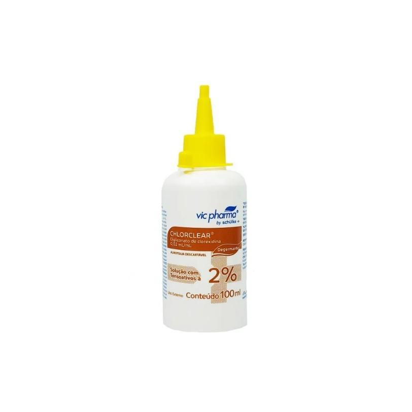 CLOREXIDINA 2% DEGERMANTE 100ML VIC PHARMA