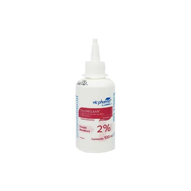 CLOREXIDINA 2% ALCOOLICA 100ML VIC PHARMA