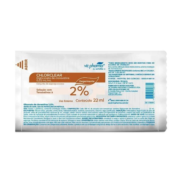 ESCOVA 2% DEGERMANTE VIC PHARMA
