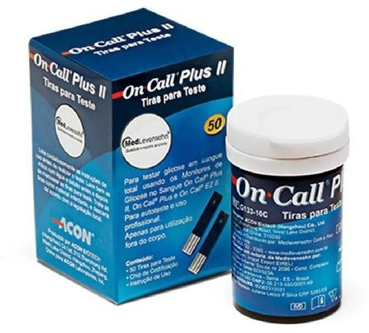 TIRA DE GLICEMIA ON CALL PLUS