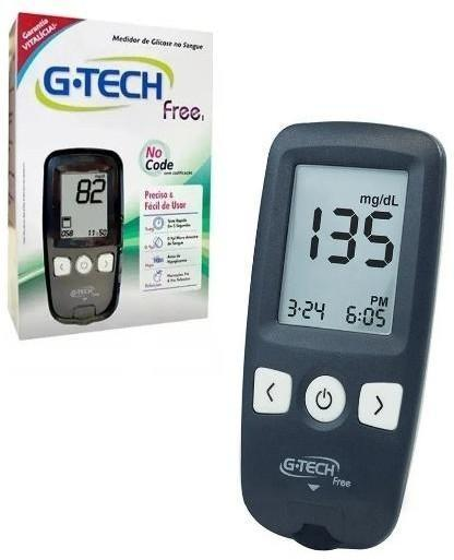 KIT MEDIDOR GLICOSE G- TECH FREE