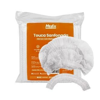 TOUCA DESCARTÁVEL (BRANCA, ROSA E PRETA) MEDIX