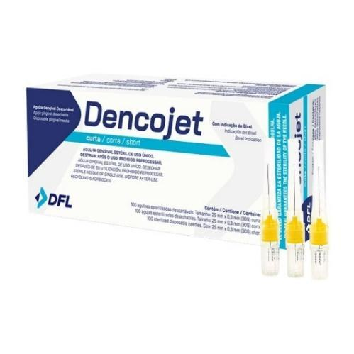 AGULHA GENGIVAL 25MM x 0,3MM 30G CURTA DFL