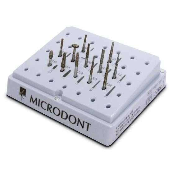Kit Prótese Dentária Brocas