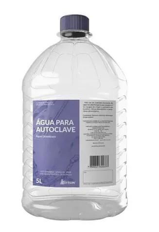 ÁGUA DEIONIZADA (P/ AUTOCLAVE) 5L FORTSAN
